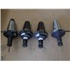 Image 1 : Cat 50 Sandvik Collet Chucks, Holds J422S Rubber Collets