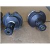 Image 4 : Cat 50 Sandvik Collet Chucks, Holds J422S Rubber Collets