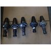 Image 1 : Cat 50 Collet Chucks, Holds J440 Rubber Collets