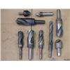 Image 2 : Lot of 9 Assorted Shank Drill Bits
