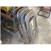 Image 2 : Lot of 7 Folding Chairs, Dirty