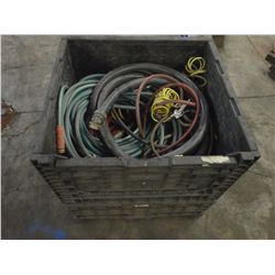 Lot of Misc Hoses, Includes Air, Hydraulic, Garden