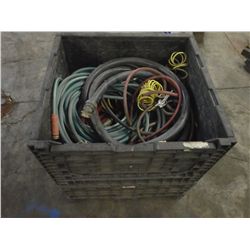 Lot of Misc Hoses, Includes Air, Hydraulic, Garden