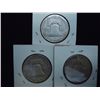 Image 2 : 1958-D,59-D & 60-D FRANKLIN HALF DOLLARS