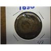 1850 US LARGE CENT MUNCHED
