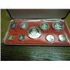 Image 2 : 1975 BAHAMAS 9 COIN PROOF SET ORIGINAL MINT