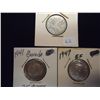 Image 1 : 1939,41 & 47 CANADA SILVER 25 CENTS