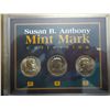 Image 1 : 1980 P/D/S SBA DOLLAR SET (UNC)