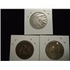 Image 4 : 1853,1853 & 1872 SEATED LIBERTY HALF DOLLARS