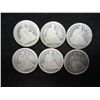 Image 1 : 6 ASSORTED 1830'S SEATED LIBERTY DIMES