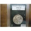 Image 1 : 1944-D WALKING LIBERTY HALF DOLLAR COIN WORLD GEM