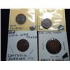Image 1 : 4 ASSORTED CIVIL WAR TOKENS "OUR COUNTRY",