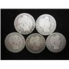 Image 1 : 5 ASSORTED BARBER QUARTERS