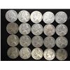 Image 1 : 20 ASSORTED 35% SILVER JEFFERSON WAR NICKELS