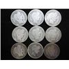 Image 1 : 9 ASSORTED BARBER DIMES