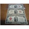 Image 1 : 1928-G,53-B & 63 $2 US NOTES RED SEALS