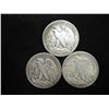 Image 2 : 1936-S,43-D & 45-D WALKING LIBERTY HALF DOLLARS