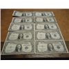 Image 1 : 10 ASSORTED 1935 $1 SILVER CERTIFICATES
