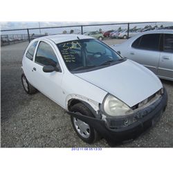 2004 - FORD KA//EXPORT ONLY