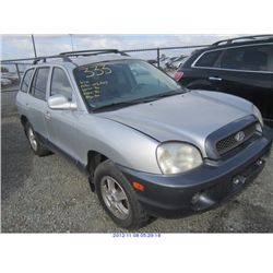 2002 - HYUNDAI SANTA FE