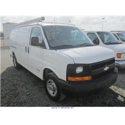 2003 - CHEVROLET EXPRESS 3500