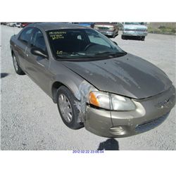 2003 - CHRYSLER SEBRING