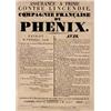 Image 1 : Compagnie Francaise du Phoenix Assurance a prime contre l'incendie( Une des affiches les plus anc...