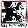 Image 1 : Free South Africa.  HARING KEITH       Aff. N.E.    T.B.E.  A - 500/800 € 122 x 122 cm 3280/5250...