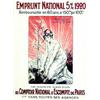 Image 1 : Emprunt national 5% 1920   Remboursable en 60 ans a 150Frs par 100 Frs. On souscrit sans frais au...