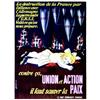 Image 1 : Contre Ca, Union et Action - Il faut Sauver la Paix     1948  AFOUGERON La destruction de la Fr...