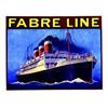 Image 1 : Fabre Line         Aff. E.    B.E.  B +  Quelques petites dechirures/ few little tears 310/610 €...