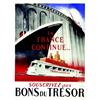 Image 1 : La France continue - Paquebot Marechal Petain Transsaharien     1942  FALCUCCI Souscrivez a...