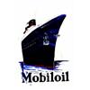 Image 1 : Mobil oil     1935  PIAUBERT Normandie      Dessin a l'encre et aux crayons de couleurs / Ink and...