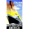 Image 1 : Italian Line  F. ROMOLI North - South - Central American.      Aff. N.E.    B.E.  B + 310/610 € ...
