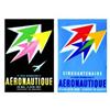 Image 1 : Lot de 2 : Aeroport du Bourget  DEROUET FROMENTIER Cinquantenaire - 23eme Salon International d'A...