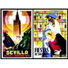 Image 1 : Lot de 2 Sevilla et Madrid   Sevilla, Fiestas de primavera, 1957 / Fiestas de San Isidro, Madrid...