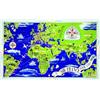 Air France - Reseau Aerien Mondial  BOUCHER LUCIEN Planisphere     Perceval   Paris Aff. E.    B....