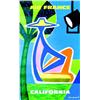 Air France - California  GEORGET GUY      Imp. Courbet   Paris Aff. E.    T.B.E.  A - 300/600 € 9...