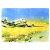 Image 1 : Un Super D.C. 6 B de la TAI dans le ciel d'Afrique  GUI ROMAIN       Aff. E.    B.E.  B + 230/380...