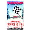 Image 1 : Grand prix des voitures de serie.   Circuit national de Francorchamps. 8 mai 1955. Tourisme et sp...