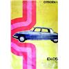 Image 1 : Lot de 4 affiches Citroën   ID & DS. Securite des freins a double circuit independant, assistes,...