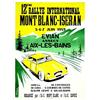 Image 1 : 12eme Rallye International - Mont Blanc-Iseran  MICHAUD 5,6,7 juin 1959 - Evian, Annecy, Aix-les...