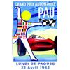 Image 1 : Grand Prix Automobile Pau  POUTIN Ph. Lundi de Paques 23 avril 1962.     Chabrillac   Toulouse Af...