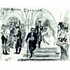Image 1 : Un grand mariage cycliste  AGATE       Fusain    B.E.  B + 230/380 € 23 x 29 cm 1510/2490  FF 200...