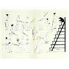 Image 1 : Joueurs de Tennis  HASSAN       Lithographie en couleurs /  Lithograph in colors    B.E.  B...