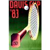 Image 1 : Lot de 5 Coupe Davis'83  KLAPHECK      Maeght   Paris Aff. E.    T.B.E.  A - 500/800 € 93 x 63 cm...