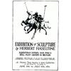 Image 1 : Exhibition of sculpture by Herbert Haseltine.   Equestrian statue, war, polo & bull fight groups...