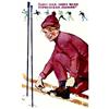 Image 1 : Depart pour une Balade en Ski de Fond        Moscou    1964 Aff. N.E.    B.E.  B + 300/610...