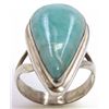 Image 1 : Sterling Silver .925 Turquoise Ring