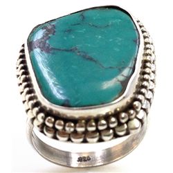 Sterling Silver .925 Turquoise Ring